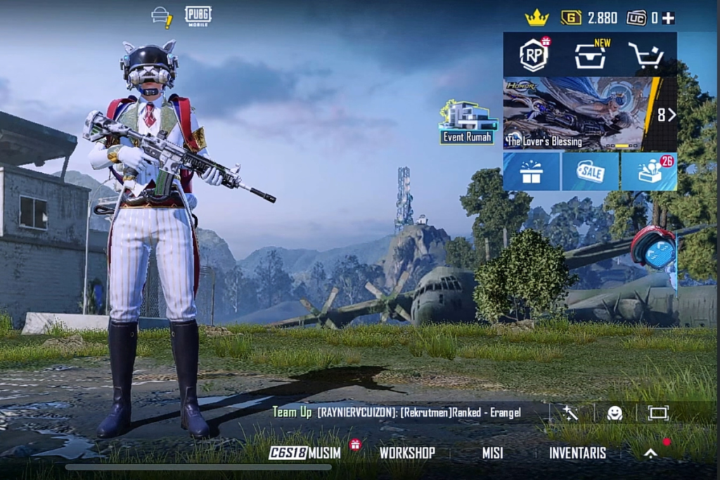cara top up PUBG iPhone dari aplikasi game