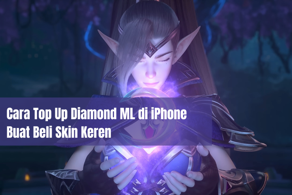 cara top up Diamond ML di iPhone